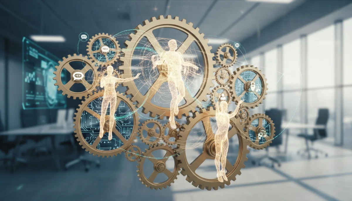 Human soft skills integrating with technology in the workplace