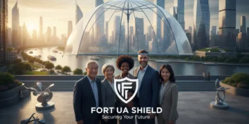 Diverse individuals protected by an umbrella, symbolizing comprehensive personal insurance coverage in 2026.