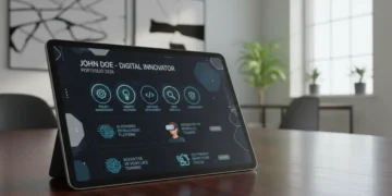 Digital career portfolio showcasing skills and projects for US employers